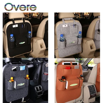 

Overe 1PC Auto Car Back seat storage bag Net For Ford Focus 2 3 Fiesta Mondeo MK4 Ranger Toyota Corolla chr RAV4 yaris