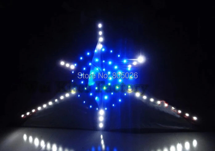Высокое качество 3,3 м лучистого света светодиодные змеи 228 p лампа с блестками Ослепительная с зарядным устройством наружные игрушки Рипстоп нейлон