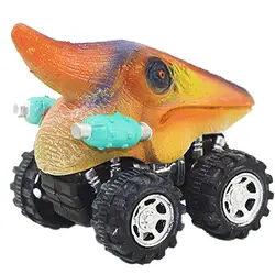 Детский подарок на день игрушечный динозавр модель Маленькая игрушечная машинка задняя часть автомобиля подарок оттяните назад