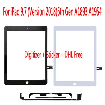 

Tested New 50 Pcs For iPad 6 9.7 (Version 2018) 6th Gen A1893 A1954 Touch Screen Digitizer Front Outer Glass Panel