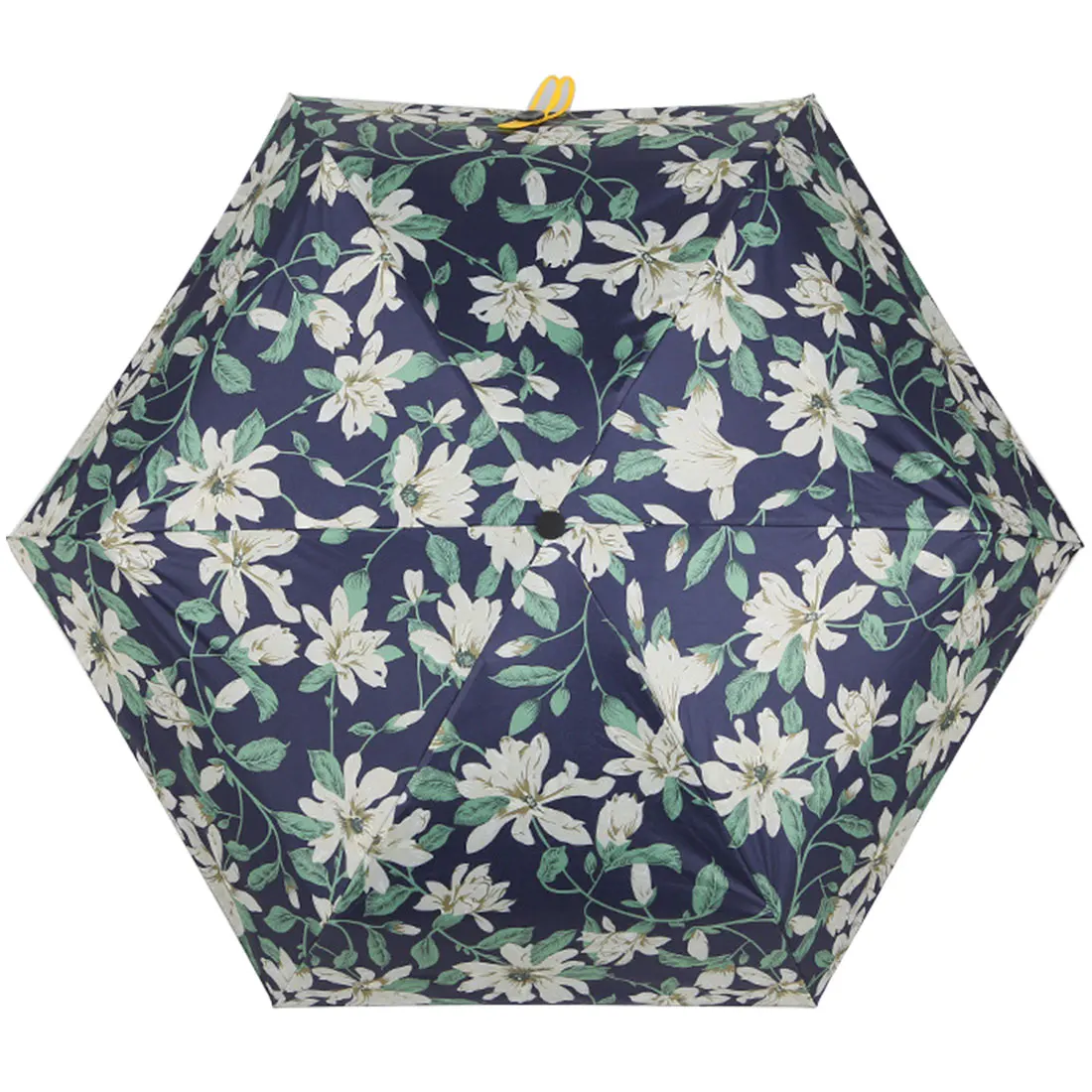Маленький модный 3 складной зонт от дождя, женский подарок, мужской мини Карманный Зонтик для девочек, анти-УФ, водонепроницаемый, портативный, для путешествий - Цвет: 6 Rib 5 Fold 1