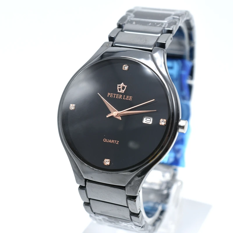 PETER LEE классические керамические часы для женщин модные водонепроницаемые Роскошные брендовые кварцевые часы женские деловые часы Женское платье часы saat