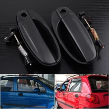 beler 2pcs Front Left Right Outside Outer Exterior Door Handles Fit For Chevrolet Aveo Aveo5 Pontiac G3 Car Styling 96541631