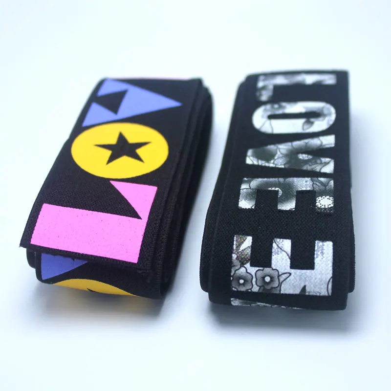 

High quality thick jacquard elastic band / color decoration decorative belt elastic band / plus soft elastic loose tight