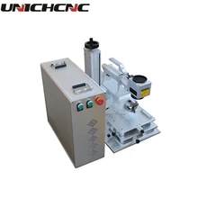 Эффективный волоконный лазер 20 Вт и мини волоконная маркировочная машина