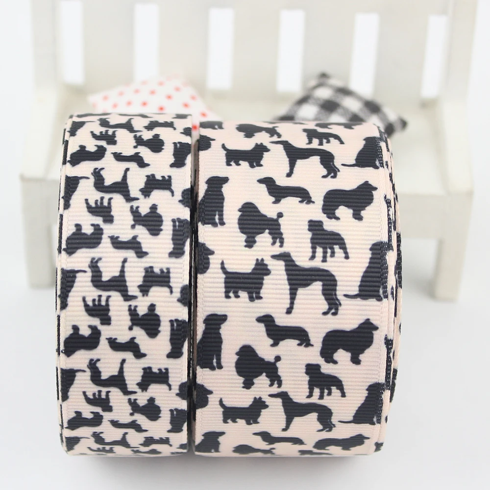 Новая собака grosgrain ленты diy большой cheer заколка для волос с бантом лента