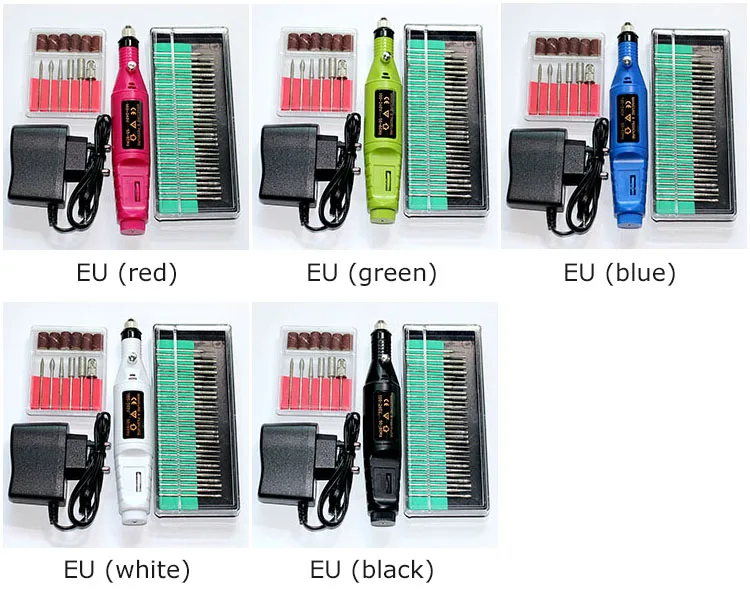 36 бит для дизайна ногтей, электрическая дрель, набор инструментов для сверления, инструменты для маникюра, Гель-лак для удаления ногтей, пилочки для педикюра, средство для ухода за ногами
