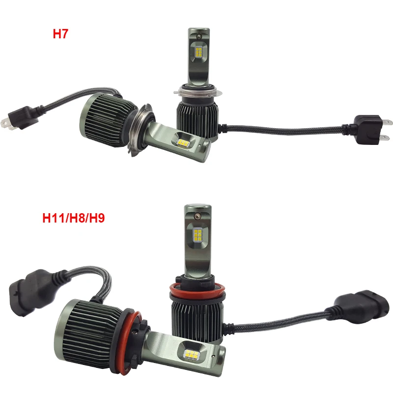 CNSUNNYLIGHT High Brightness H11 H8 9005 9006 H7 LED Car Fog Light Bulbs 3000K 6000K (10)