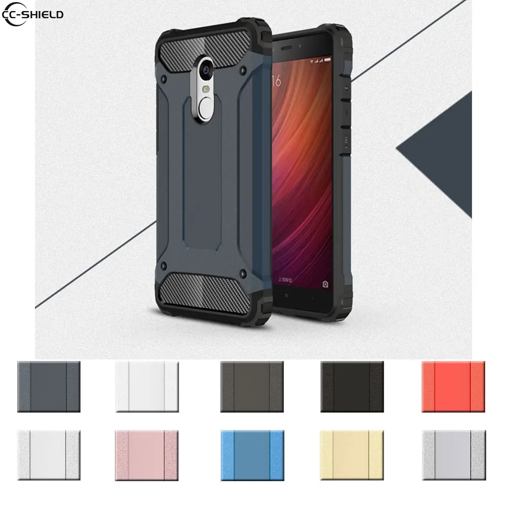 Fitted Case For Xiaomi Redmi Note 4 Bumper Armor Case Silicon TPU Phone