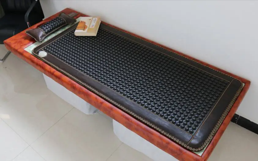 

2019 High Quality Jade tourmaline mattress bamboo carbon fiber heating mattress tourmaline cushion electric heated 0.7X1.6M