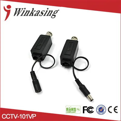 

Long distance One Channel CCTV RJ45 Power Video Balun 2 in 1 Video Power Balun Transceiver