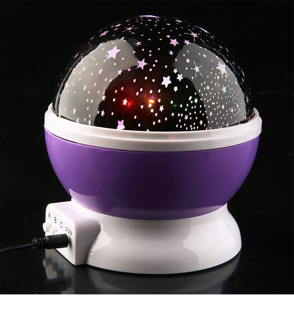 Новинка люминесцентные игрушки светящаяся игрушка романтическое звездное небо Светодиодный Ночник проектор батарея USB креативные игрушки на день рождения для детей