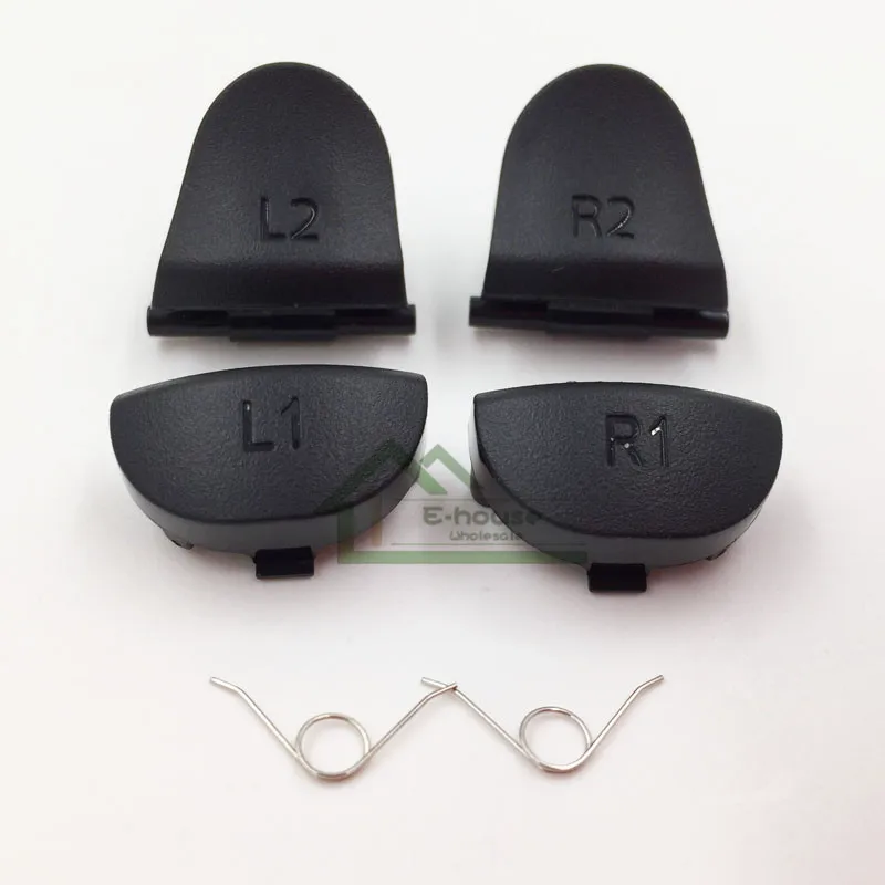 Black Color L1 R1 L2 R2 Trigger Buttons Springs Replacement for Sony