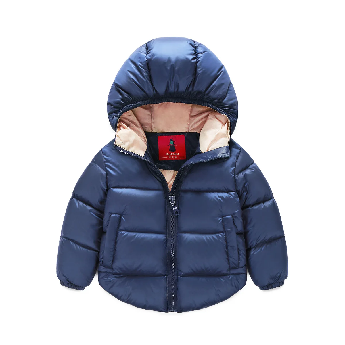 

Warm Winter Jacket for Girls Hooded Children's Jackets Pocket Boys Winter Coat 7 Color Kids Outerwear Coat for Grils dj005