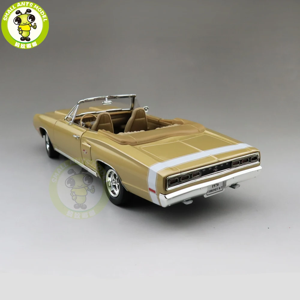 1/18 1970 DODGE CORONET R/T Road Signature литая модель автомобиля игрушки для мальчиков и девочек подарок