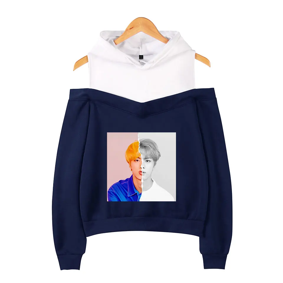 YOUNG FOREVER BTS JIN Liefde Jezelf Mouwen LOVE YOURSELF TO TEAR Hip Hop Casual Schouder FAKE LOVE Hoodies Sweatershirt Wom YOUNG FOREVER BTS JIN Liefde Jezelf Mouwen LOVE YOURSELF TO TEAR Hip Hop Casual Schouder FAKE LOVE Hoodies Sweatershirt Wom
