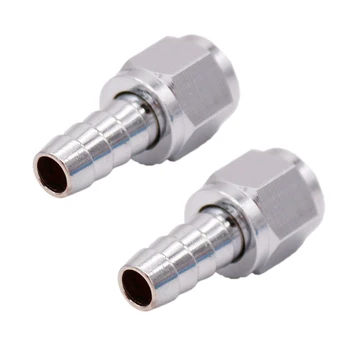 

Barb Swivel Nut - 1/4" FFL to 5/16" barb Chrome 2pcs/lot, Ball Lock MFL Disconnect fitting, Manifold fitting