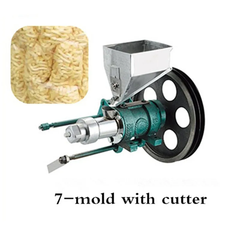 Maize Puffed Food Extruder Corn Rice Puffing Extrusion With 7 Molds To