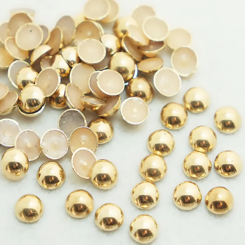 

SINUAN Color Rivet Hot-Fix Rivets Round Bucket Decorative Rivets 10Mm 12Mm Punk Spike Multi-Colored Painted Spikes And Studs