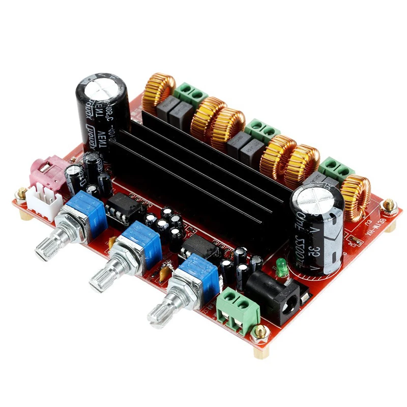 ECos 2,1 канальный цифровой сабвуфера усилителя звука доска TPA3116D2 2x50 Вт+ 100 Вт#233615