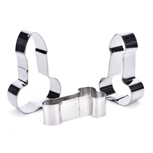 Новинка 3 шт. резак для печенья пениса из нержавеющей стали для печенья пресс-формы для приготовления пищи набор для овощей измельчитель кухонные аксессуары