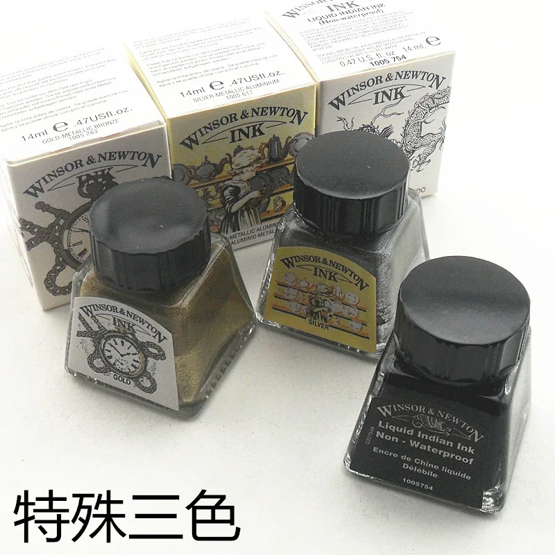 Winsor & Newton Black Indian Drawing Ink 14 ml