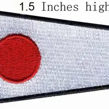 ICS Вымпел один флаг 1," Высокая вышивка патч для армии патч/наклейка одежда/индивидуализированные вышитые заплатки