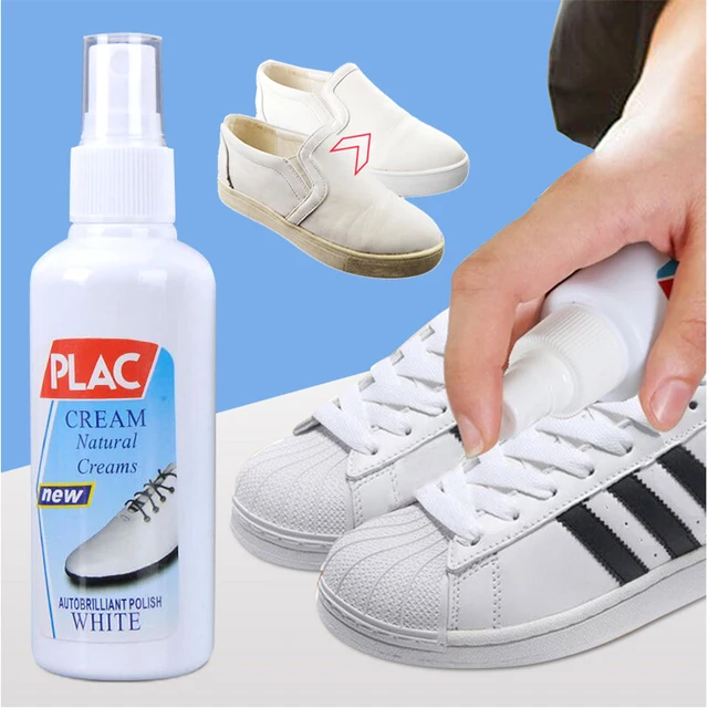 100 ml Magia Rinfrescato Bianco Scarpe Cleaner Polacco Strumento di Pulizia Per 100 ml Magia Rinfrescato Bianco Scarpe Cleaner Polacco Strumento di Pulizia Per