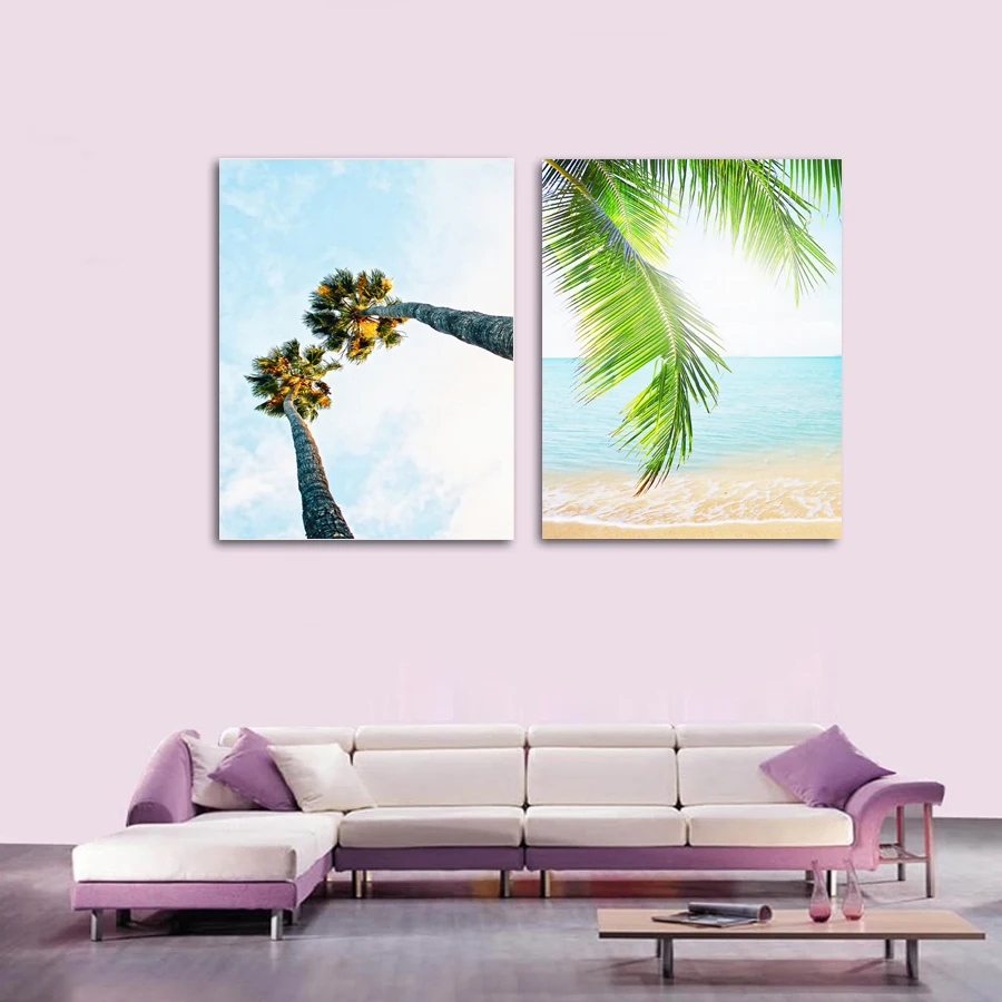 SPLSPL-N-rdico-Coqueiro-Seascape-Da-Lona-Pintura-Da-Arte-de-Impress-o-e-Poster-Wall (2)