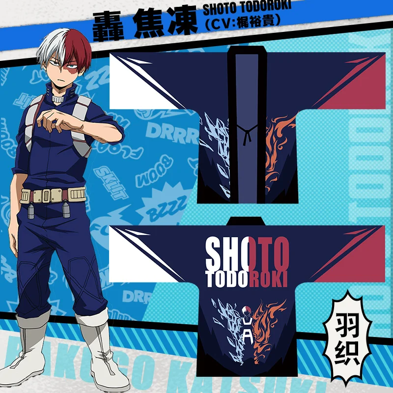 Плащ для косплея «Мой герой», «юката», «Boku No Hero Academy», «Bakugo Katsuki Todoroki Shoto, кимоно, платье-хаори