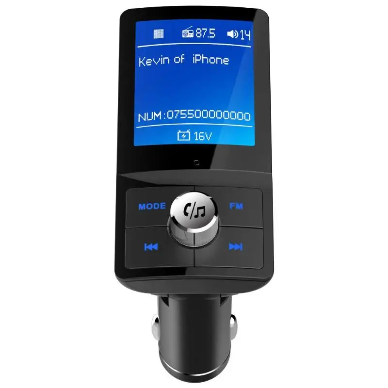 BC45 ЖК дисплей беспроводной Bluetooth FM модулятор передатчик Handsfree автомобильный комплект mp3-плеер аудио авто MP3 плееры с USB зарядное устройство