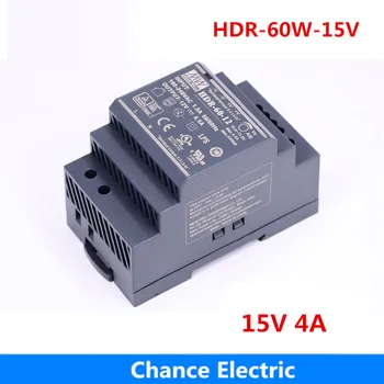 

MEAN WELL Switching Power Supply 15V 60W 4A HDR-60-15 meanwell Single Output Industrial DIN Rail Power Supply