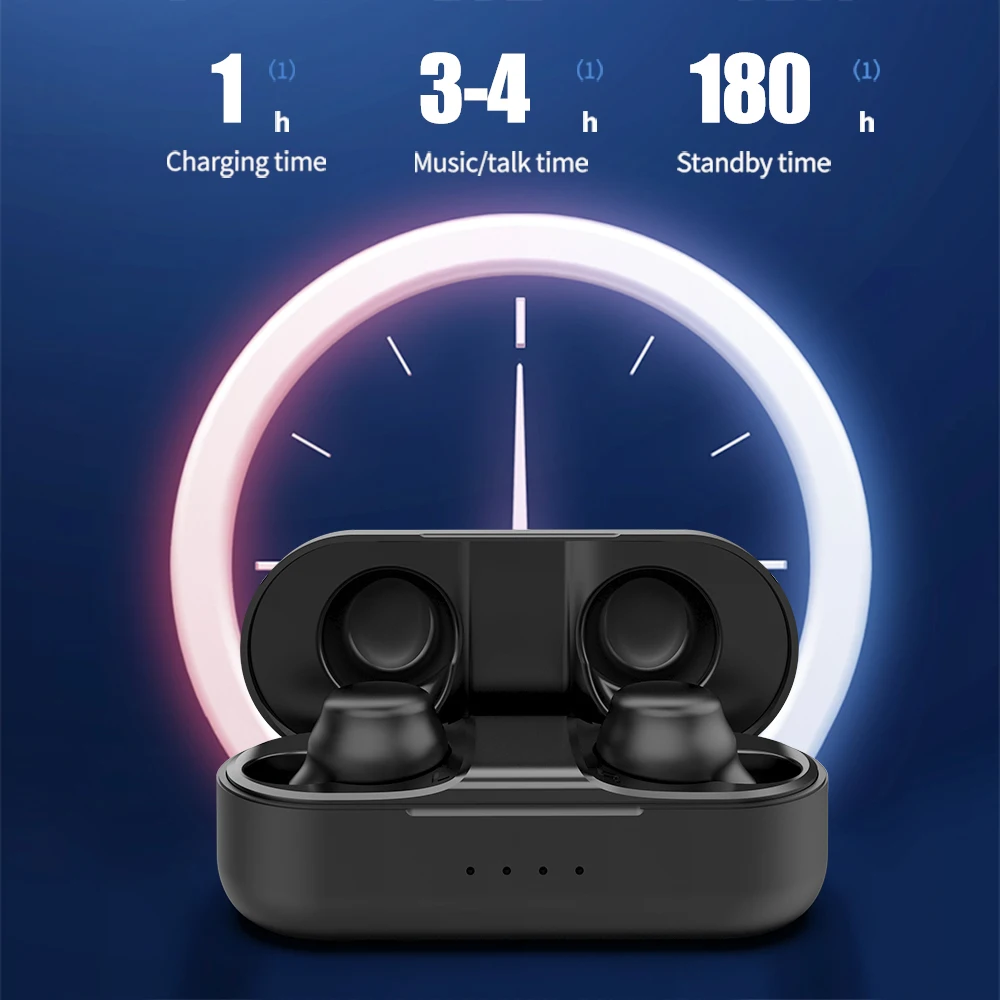 Lewinner A5 Bluetooth 5 0 беспроводные наушники TWS спортивные свободные руки гарнитура для