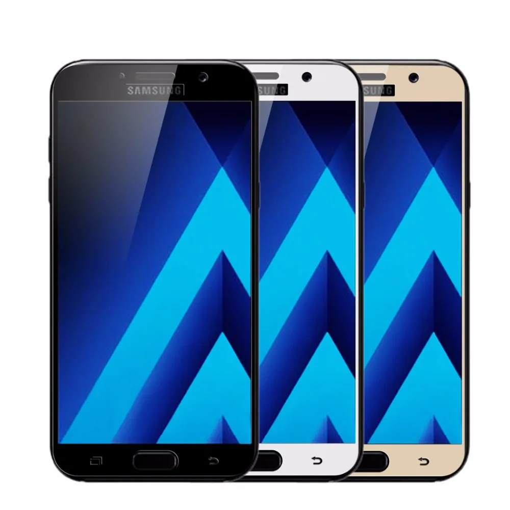 Screen-Protector-Tempered-Glass-for-Samsung-Galaxy-A3-A5-A7-2017-SUNDATOM-Glass-HD-Film