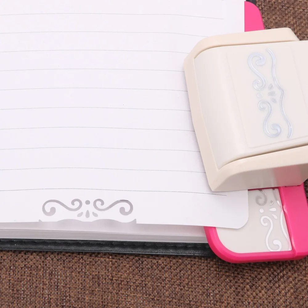 

1PC fancy border punch S flower design embossing Punch scrapbooking handmade edge device DIY paper cutter craft Handmade