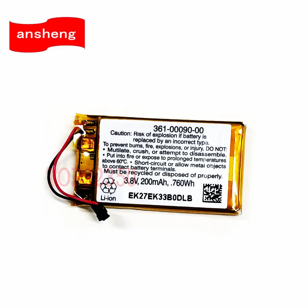 

High Quality 200mAh US302135H5 361-00090-00 battery for Garmin Vivoactive HR GPS Watch Battery