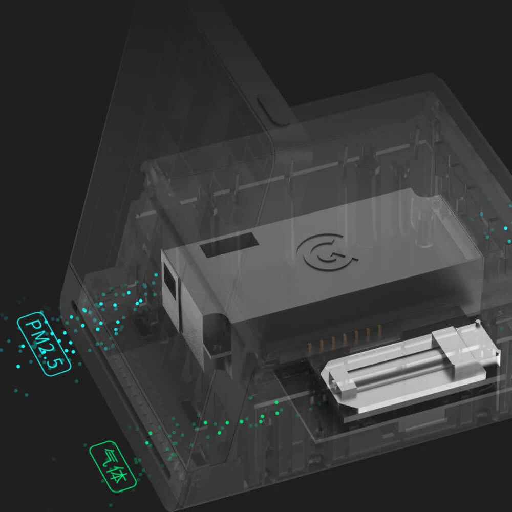  Xiaomi Mijia ClearGrass Air monitor Retina Touch IPS Screen Mobile Touch Operation Indoor Outdoor C