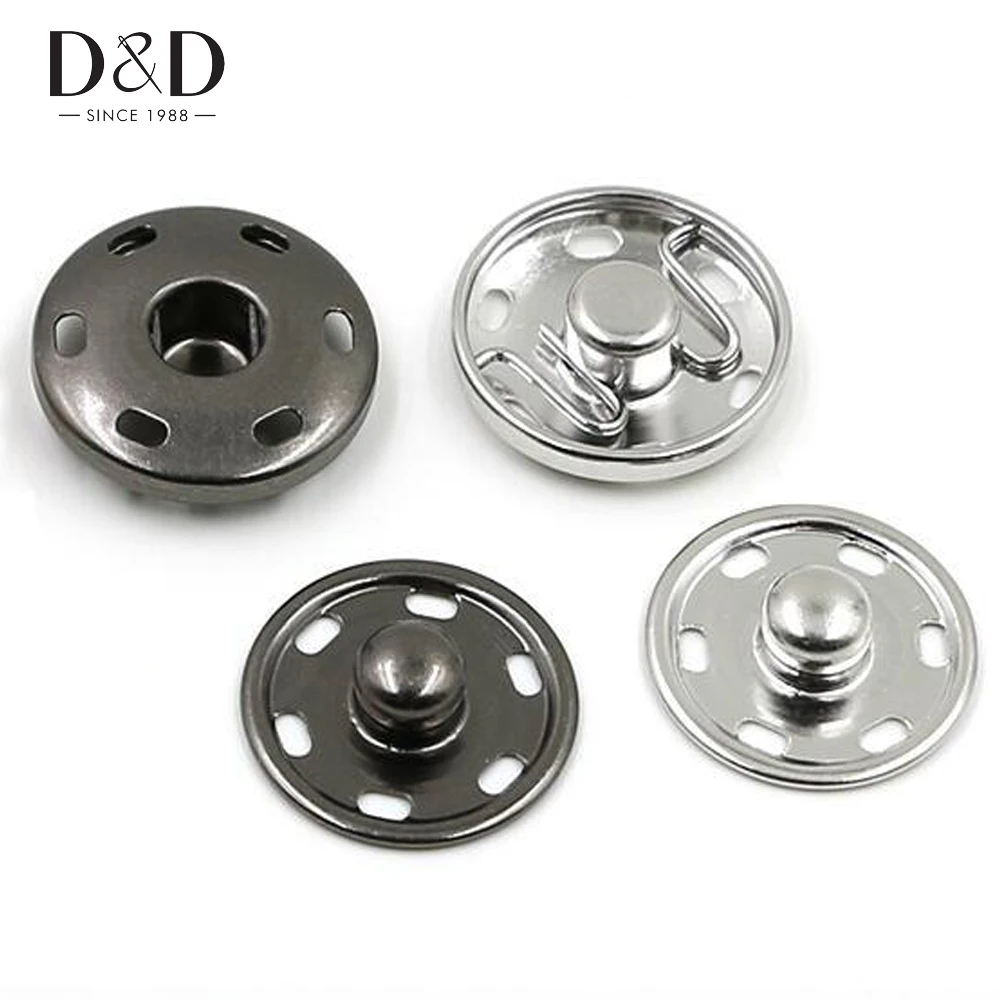 New Metal Sewing Press Studs Buttons Snap Fastener Sewing Button DIY ...