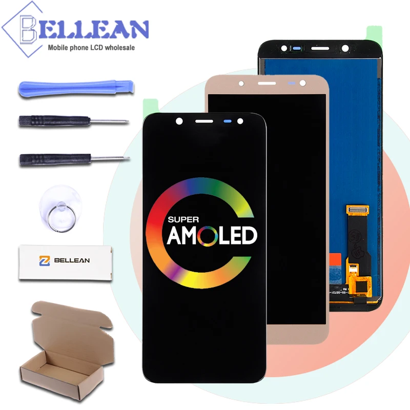 Catteny Бесплатная доставка OLED J6 LCD для Samsung Galaxy J600 Lcd J600F/DS J600G/DS 2018 дисплей кодирующий