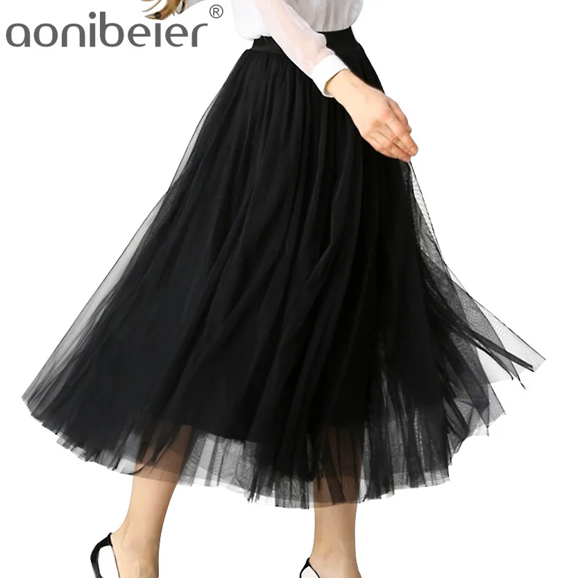 Buy Aonibeier Fashion Sweet Multi layer Puff Gauze