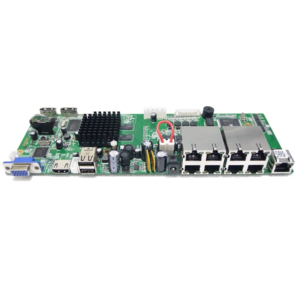 CCTV H.265 сети 8 канальный 4.0mp PoE NVR доска 4 канала 5.0mp 16 каналов 960 P Системы