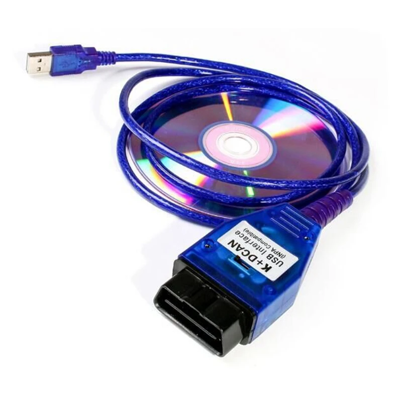 Новейший для BMW INPA K + DCAN переключатель CAN с FT232RQ функцией переключения KDCAN USB