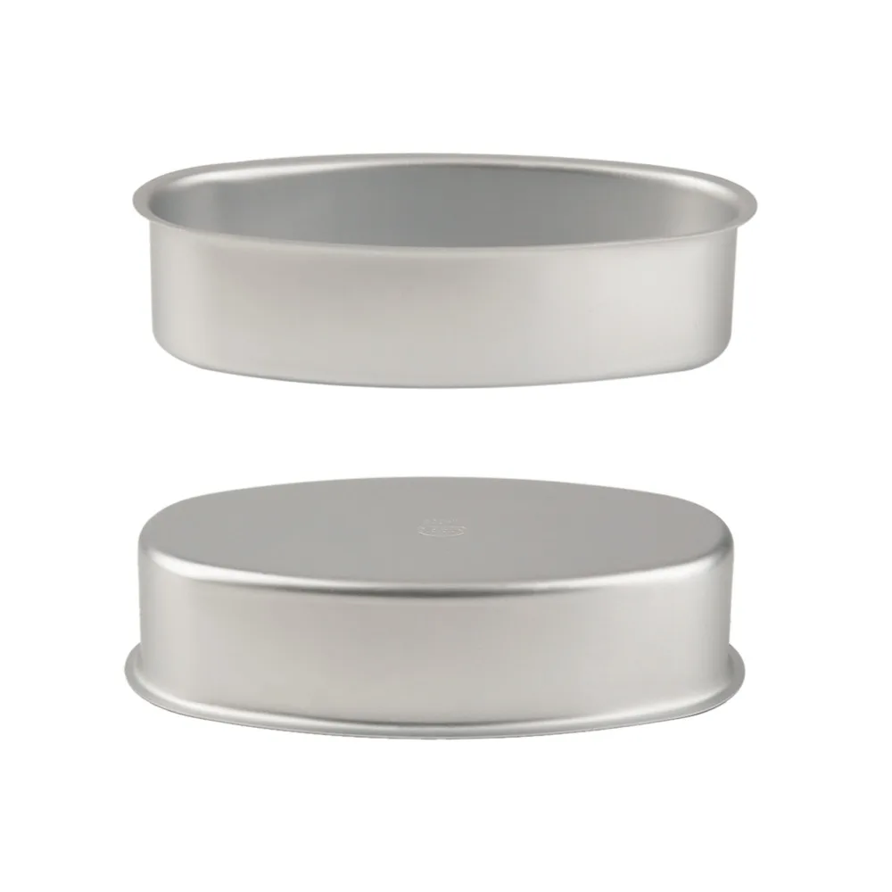 Oval Shape Aluminum Alloy Cake Mold DIY Tools Sugarcraft Cheese Tool