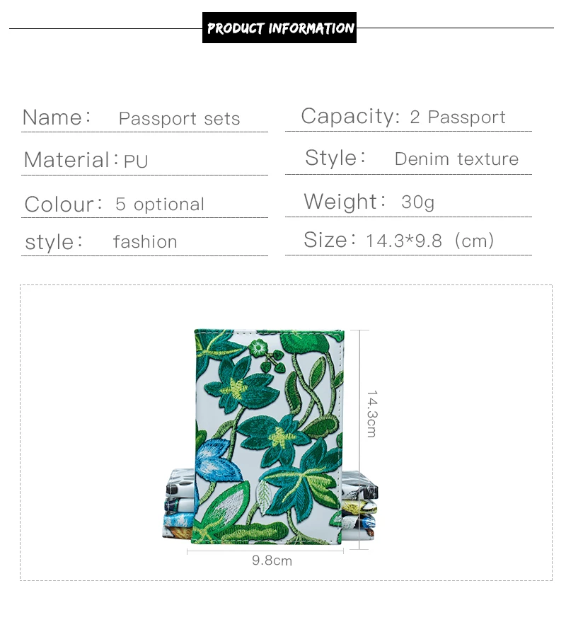 Zongshu брендовый качественный чехол для паспорта с цветочным принтом в виде листьев, стильный женский модный дизайнерский чехол для паспорта, Мужская Обложка для паспорта