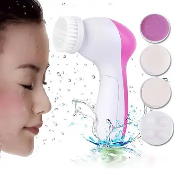

2019 New Electric Waterproof Silicone Face Cleansing Instrument Facial Pore Cleaner Washing Machine Face Deep Cleaning Tools