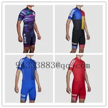 summer men cycling jersey set black sheep team bike tights bib shorts triathlon suit bicycle equipment running swimming clothes