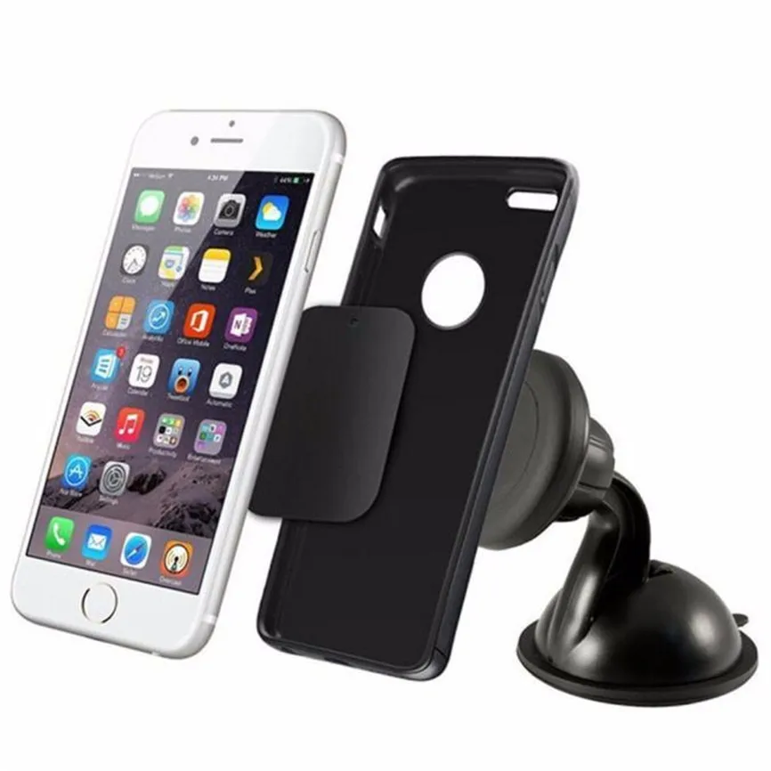 Portable Universal 360 Car Mount Ball Sticky Magnetic ABS