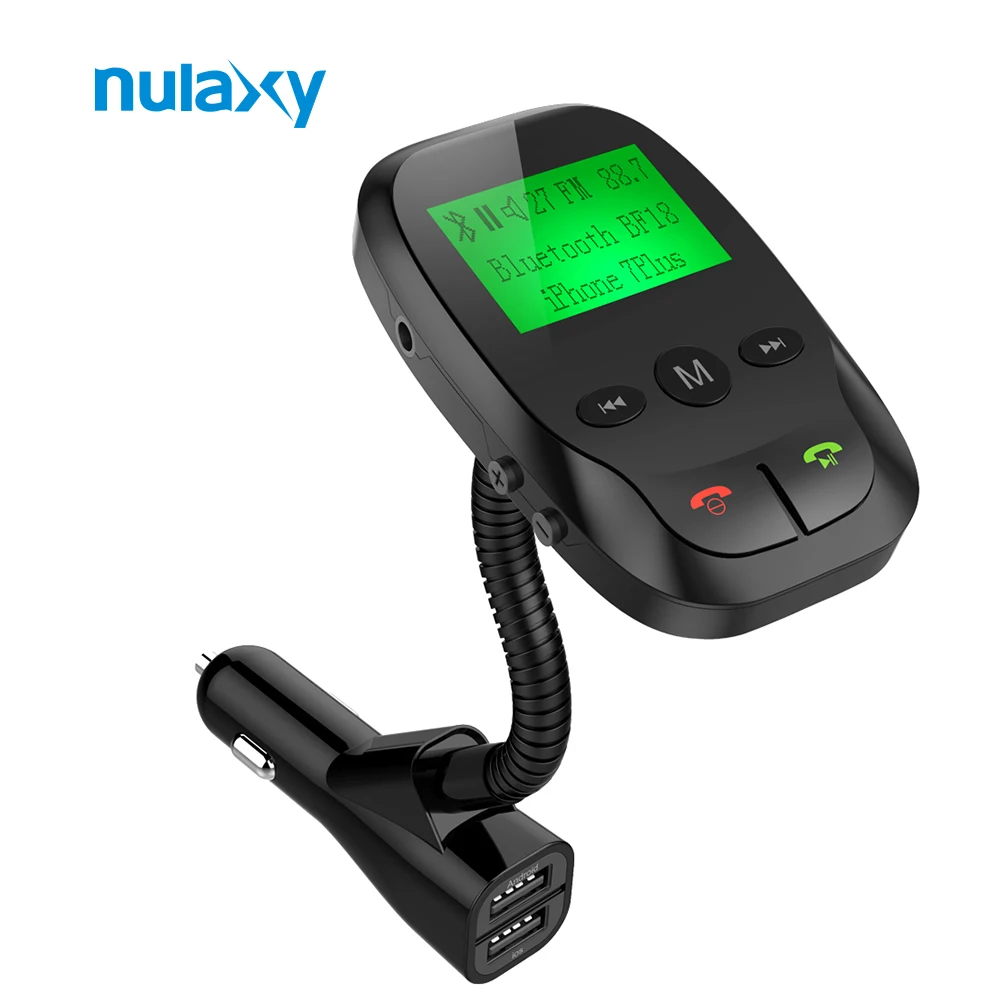nulaxy bf18 bluetooth fm transmitter fm modulator wireless car mp3 player support tf nulaxy bf18 bluetooth fm transmitter fm modulator wireless car mp3 player support tf