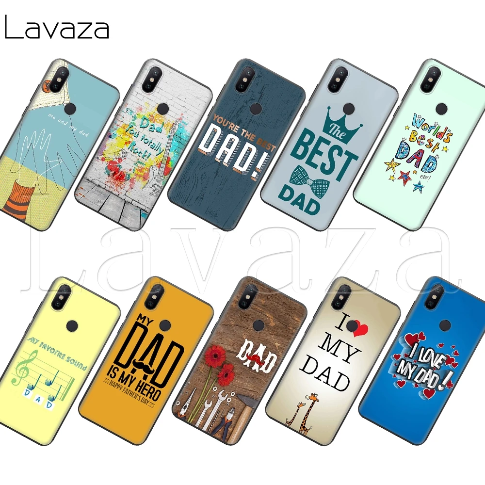 Силиконовый чехол Lavaza Best Dad для Xiaomi Redmi Note 4 4X 4A 5 5A 6 6a 7 8 Pro Go Prime Plus | Мобильные