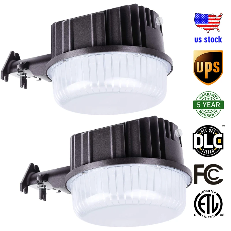 

LED Street Lights 80W 8600lm LED Dusk to Dawn LED Outdoor Lighting LED Barn Lights Street Area Light Free Shipping US Stock